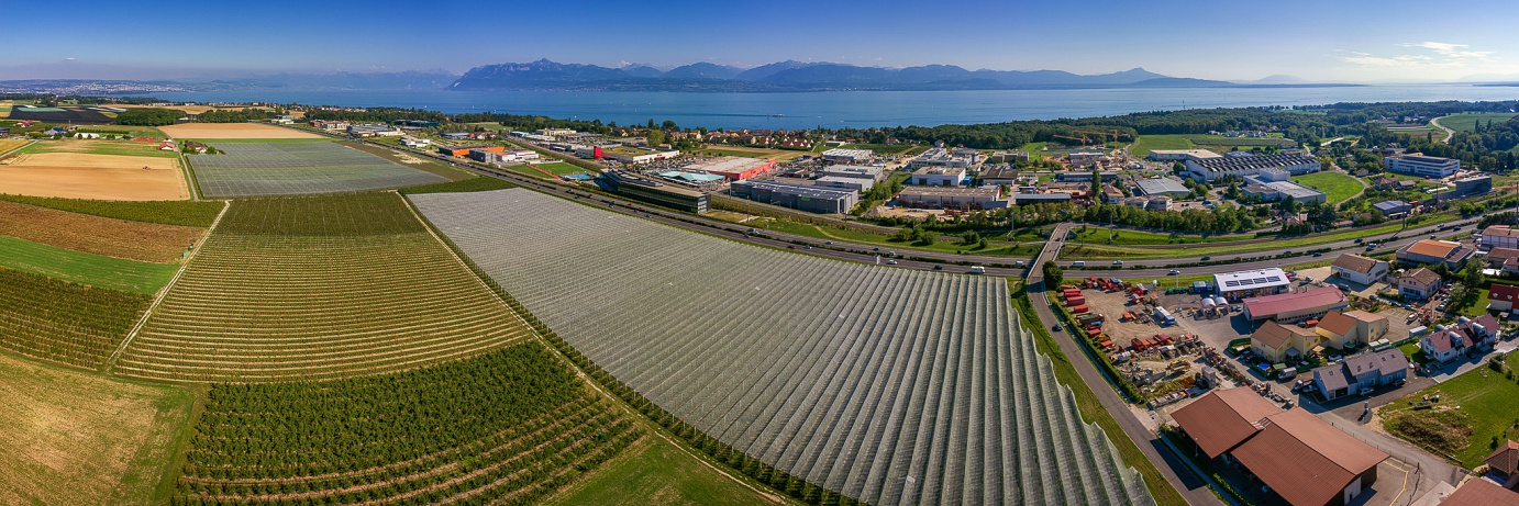 Zone commerciale de Litoral Parc à Etoy
